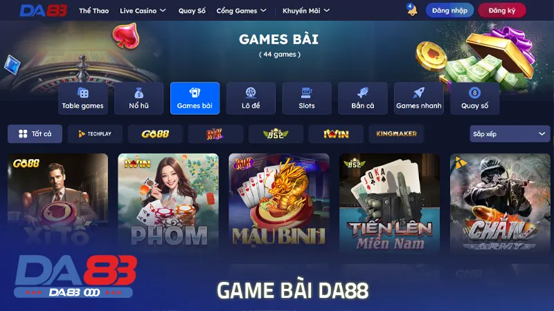 Ưu điểm nổi bật tạo nên thương hiệu game bài nhà cái Da88